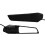 Rearview Mirrors Wind Wing Adjustable Rotating Side Mirror Winglet with Lights for  Panigale 959 1299 2016-2020 5