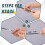 2 Pcs 1/2 in Wire Pulling Grip Mesh Metal Cable Puller Socks Wire Tools for Electrical Grips Light and Heavy Cables 5
