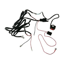 12V Electric Vehicle Wiring Harness for Motorcycle Headlight Xenon Light Wiring Kit Handlebar Wiring