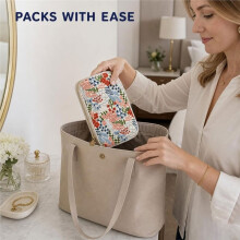 Small Travel Jewelry Pouch, Anti Tarnish Jewelry Organizer Bag for Women,Travel-Friendly, Anti Tarnish, Jewelry Storage