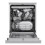 Midea 60cm Freestanding Dishwasher, 14 Settings, Stainless Steel 2