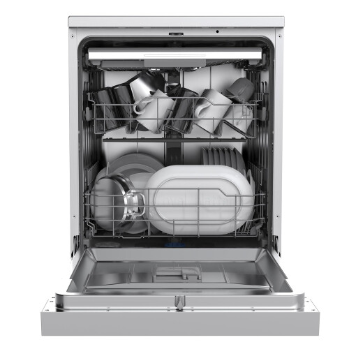 Midea 60cm Freestanding Dishwasher, 14 Settings, Stainless Steel 1