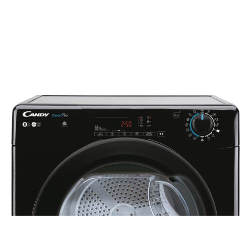 Candy Candy Smart Pro Condenser Tumble Dryer, 8kg, B Class, Black 2
