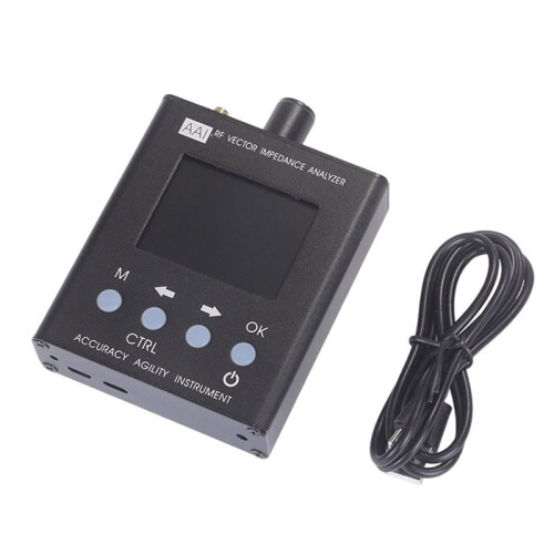 N1201SA+ Vector Network Analyzer 34MHz-2700MHz High-Frequency Impedance Analyzer Capacitance Tester Antenna SWR Meter
