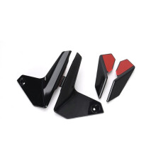 Carenado Lateral de Motocicleta, Deflector de Parabrisas para CB1000GT CB1000GT 2026, Negro