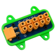 XT30 5 Channel Power Distribution Board Compact Power Splitter for RoboMaster Robot 1 to 5 XT30 Power Hub Module
