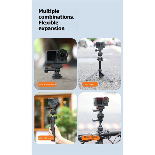 Quick-Mount Dual Claw Mount Base 1-Second Quick Release Anti-Drop Lock for  Action   Ace Pro Accessories 2