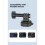 Quick-Mount Dual Claw Mount Base 1-Second Quick Release Anti-Drop Lock for  Action   Ace Pro Accessories 4