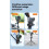 Quick Release Plate Camera Mount One-Hand Fast Disassembly 1/4 Tripod Screw Vlog Accessory Bracket Adapter Base 9