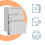 Mobile 3-Drawer Cabinet with Hanging File System 5