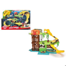 Spielgarage - DICKIE TOYS - 203338004 - Aufzug für Fahrzeuge - 3 Ebenen - Sound- und Lichteffekte