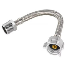 6 Inches Hose Extension- 7/8 Male to 7/8 Female Ballcock,Connector to Toilet Tank,Stops Leaks & Fits Bidet Sprayer