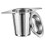 Tea Infuser for Loose Leaf Tea,Stainless Steel Loose Leaf Tea with Drip Tray, Extra Fine Mesh Tea Strainer Diffuser 1