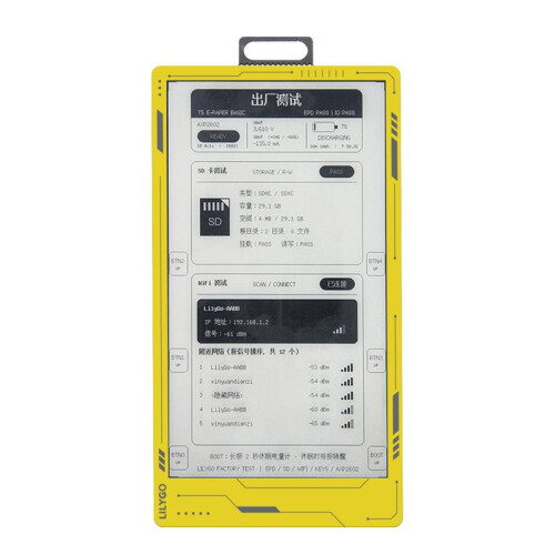 LILYGO T5 E-Paper Basic H822 4.7-Inch Ultra-Low Power E-Paper Display 540x960 Resolution ESP32-S3 E-Paper Development Board