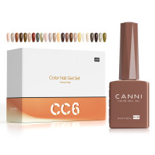 CANNI Kit de esmalte en gel HEMA FREE, lote de 30 unidades para uñas