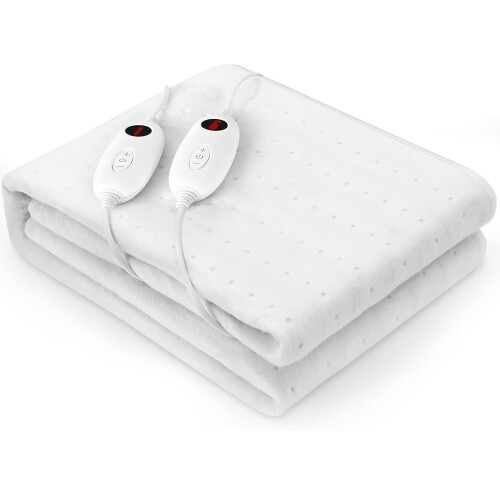 100W 190x140cm Heated Electric Blanket, 6 Level