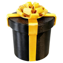 Puzzle Gift Box,Prank Gifts,Prank Gifts for Adults,Money Puzzle,Annoying Nested Screw Gift Box,for Christmas Black