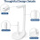 5Pack Thread Spool Holder Stand for Sewing Machine,for Smoother Feeding During Sewing,Quilting, Embroidery,and Crafting. 2