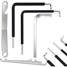 Window Mounting Tool Allen Key Set for Window and Balcony Doors,5-Piece Window Tool