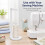 5Pack Thread Spool Holder Stand for Sewing Machine,for Smoother Feeding During Sewing,Quilting, Embroidery,and Crafting. 5