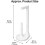 5Pack Thread Spool Holder Stand for Sewing Machine,for Smoother Feeding During Sewing,Quilting, Embroidery,and Crafting. 9