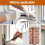 Window Mounting Tool Allen Key Set for Window and Balcony Doors,5-Piece Window Tool 5