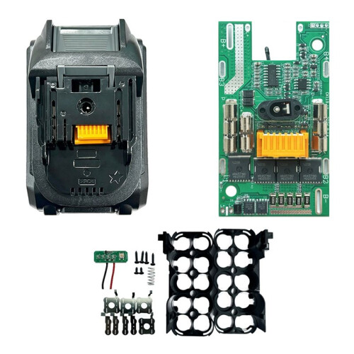 For  10x21700 Battery Case Kit 4Toll High-Power Full Decoding Dual Charger Protection Board for  Power Tools