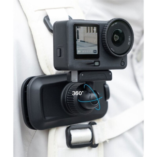 Backpack Mount for  Action 5Pro/4/3 Camera Accessories 360 Rotation Magnetic Backpack Clip Quick-Release Adapter 2