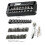 38-in-1 Premium Ratchet Socket Wrench Set Multi-Function External Hex Quick Wrench for Auto Repair Hand Tools 4
