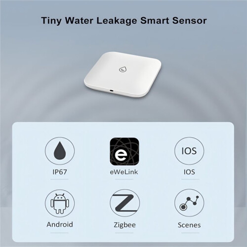 Zigbee  Water Leak Sensor for Ewelink  Alice  for ZigBee Gateway  Home 2