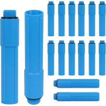 16-Pack 1/2 Inch MNPT Shower Pressure Test Plug for Plumbing Testing, for Pressure Testing During Shower and Bathtub