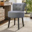 Upholstered Vanity Stool Makeup Dressing Chair 1
