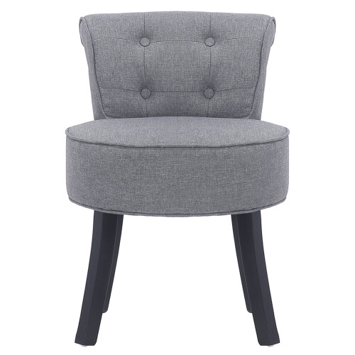 Upholstered Vanity Stool Makeup Dressing Chair 2