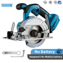 Kabellose Kreissäge für Makita 21V Akku, 1000W, 125 mm Sägeblattdurchmesser, bürstenlos für Holzbearbeitung