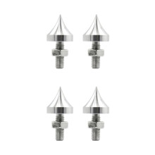 4PCS Speaker Stand Feet M6 M8 Isolation Spikes Cone Floor Foot Pads for HiFi Amplifier CD Player Turntable Subwoofer M6