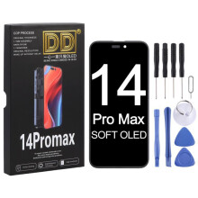 Vhodné pro iPhone 14 Pro Max flexibilní dotykovou OLED LCD sestavu