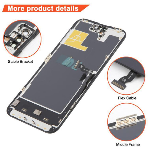 Vhodné pro iPhone 14 Pro Max flexibilní dotykovou OLED LCD sestavu 2