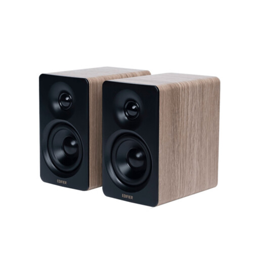 Edifier Edifier M60 Hi-Res Oak Active Bookshelf BT Studio Speakers/Monitors with Stands