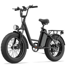 URLIFE E20 Pro Electric Bike, 15.6Ah Battery,Black