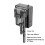 Three-in-One Wall-Mounted Fish Tank Filter Silent Adjustable Flow, USB Filter Water Pump for Aquarium Home Work 3W 2