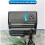 Three-in-One Wall-Mounted Fish Tank Filter Silent Adjustable Flow, USB Filter Water Pump for Aquarium Home Work 3W 4
