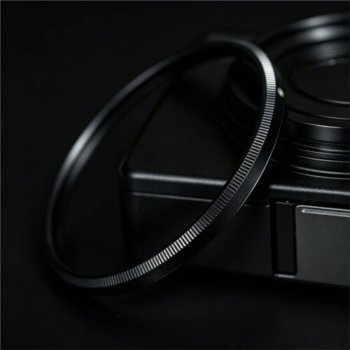 Metal Lens  for  GR4 Decorate  Cap Adapter Dustproof Lens Protector Camera Accessory Black 2