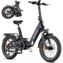 (Schwarz) ENGWE L20 3.0 PRO 20Zoll Fat Tire City EBike Elektrofahrrad 250W Herren Damen NEU