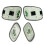 4Pcs 21997738 Steering Wheel  Control Buttons for Chevy Silverado 1500  Sierra 7