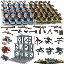 40pcs Special Forces Army Figures Set - Military Toy Soldiers & Weapon
