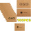 100x Squid Game Cards Party Invitation Prop (9x6cm) 1