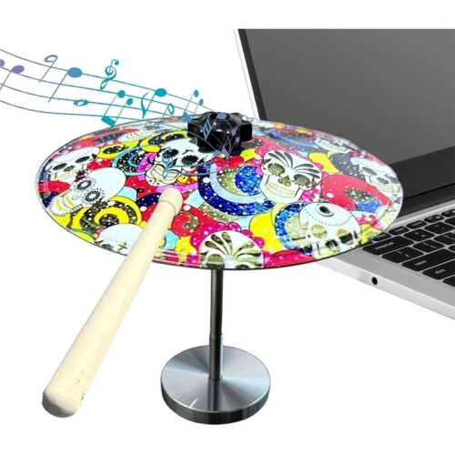 Desktop Crash Drum Cymbal Set Dashboard Fun Decorations for Music Lovers Must Have 2