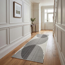 (80x300cm - Jett) Moonlight Bedding Printed Rug Crystal Runners 80x300cm | Soft Non-Slip Hallway Kitchen Rug