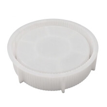 Striped Bowl Silicone Mold for Resin Concrete, Candle Holder Round Tray Resin Molds, for Epoxy ResinCasting S
