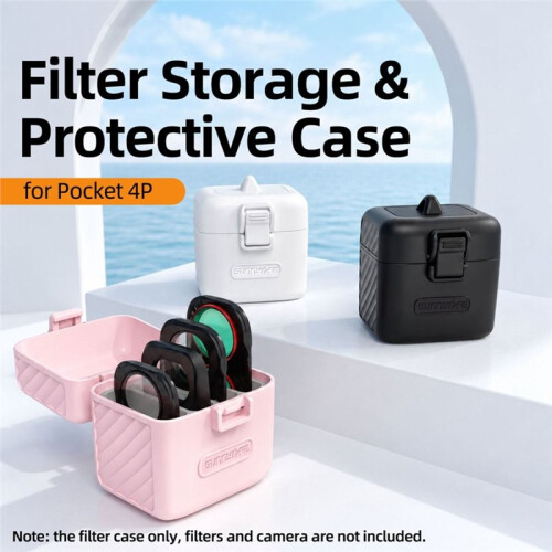 Filter Storage Protective Case for  Osmo Pocket 4 Pro Portable Filter Storage Box Anti Drop Filter Storage Case B